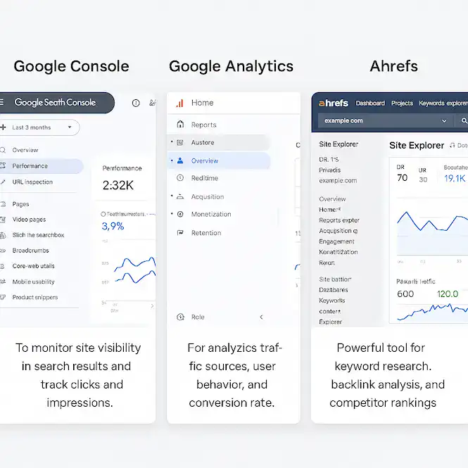 أدوات السيو المجانية والمدفوعة
