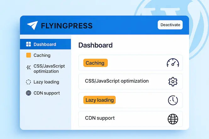 إضافة FlyingPress: الحل الشامل لتسريع ووردبريس